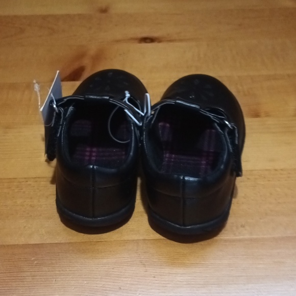 Size 7 little basic edition black dress shoes NEW TAGS STILL ON - Picture 3 of 11